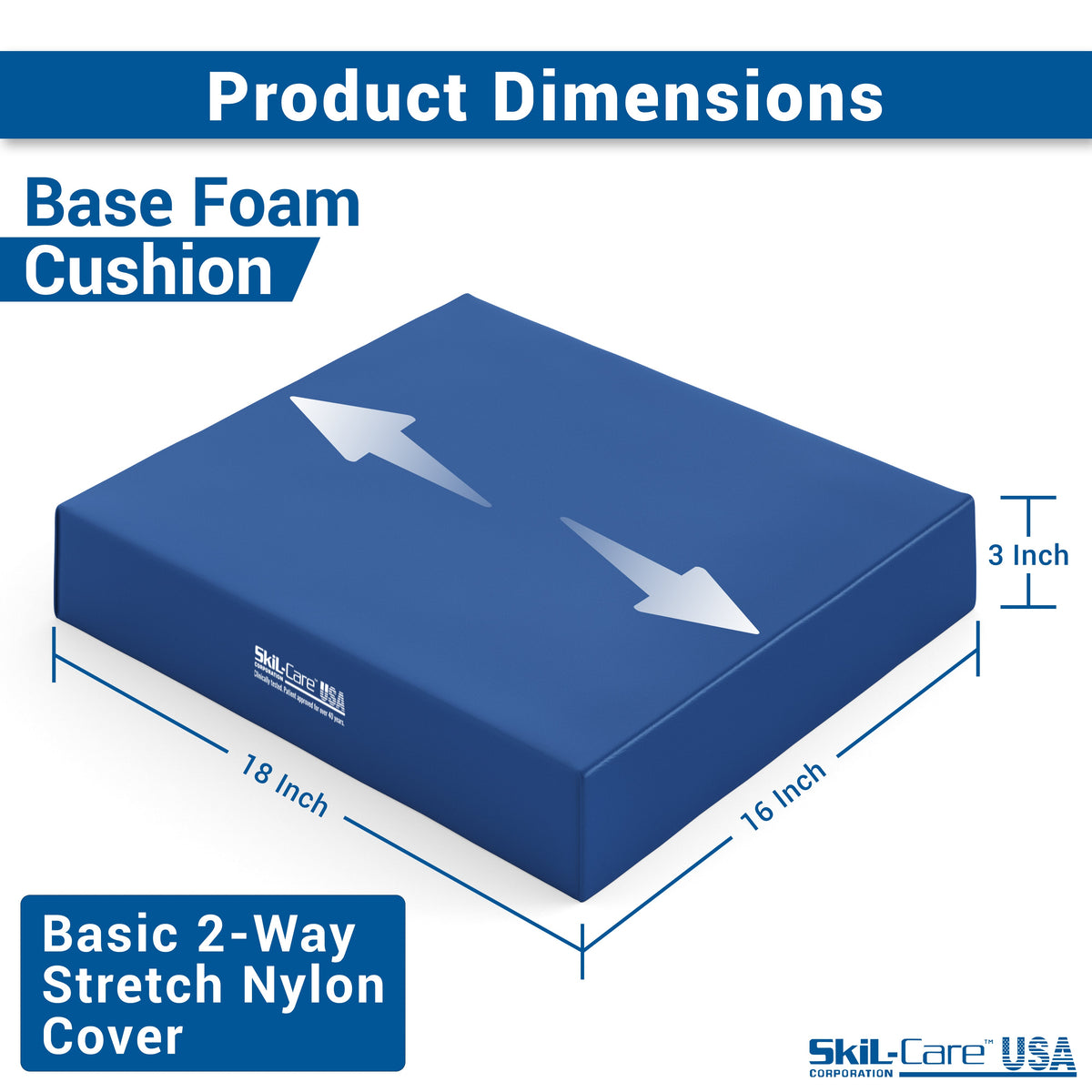 Skil-Care Basic Foam Cushion