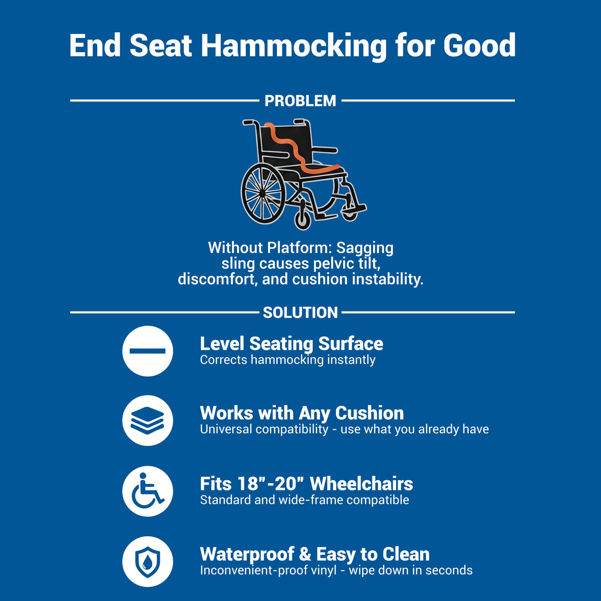 Skil-Care Solid Seat Platform
