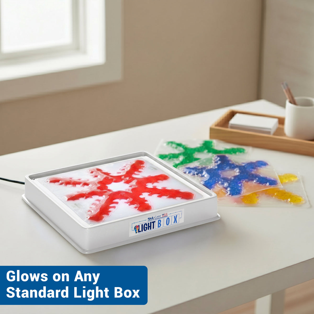 Skil-Care Eight Spoke Snow Flake Light Box Gel Pad