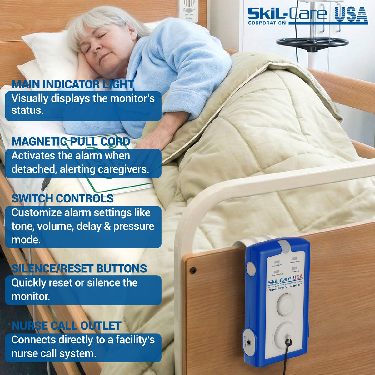 Skil-Care SignalSafe Fall Monitor