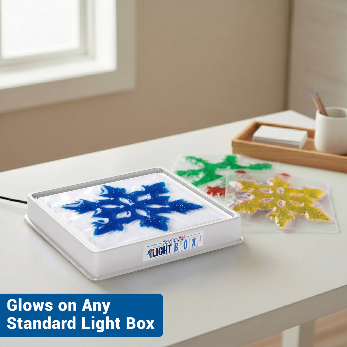 Skil-Care Six Spoke Snow Flake Light Box Gel Pads