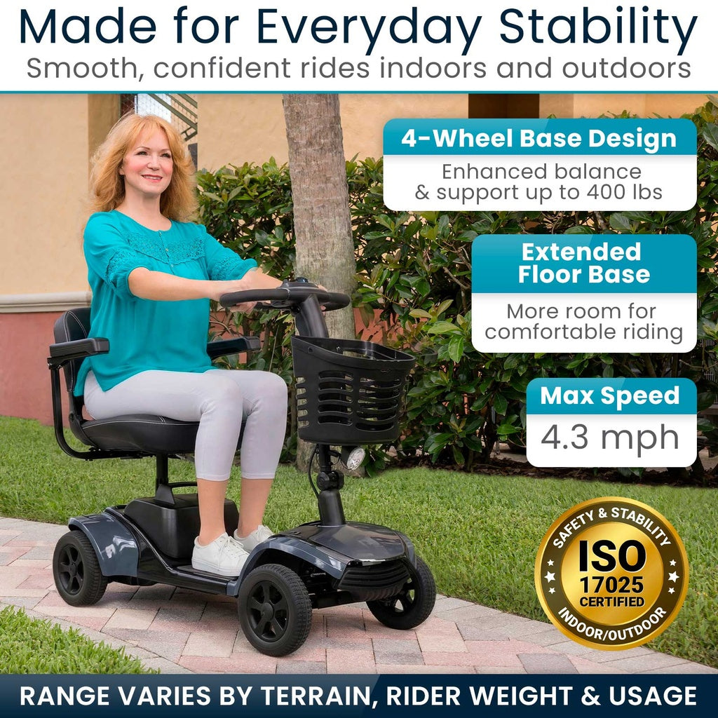 Vive King Neptune Mobility Scooter 400 lbs
