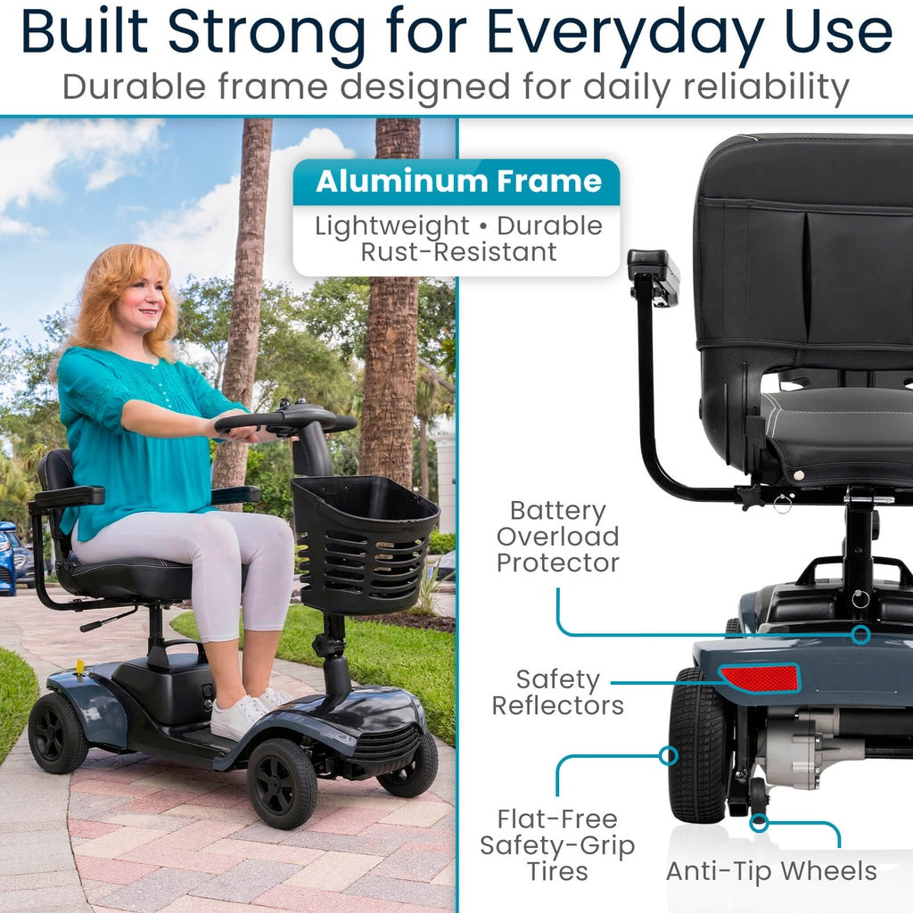 Vive King Neptune Mobility Scooter 400 lbs
