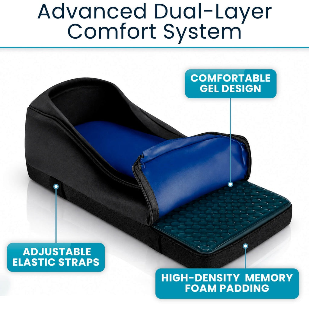 Vive Health Knee Walker Pad Foam and Gel