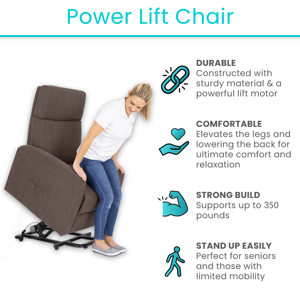 Vive Health Large Lift Chair 350 lbs