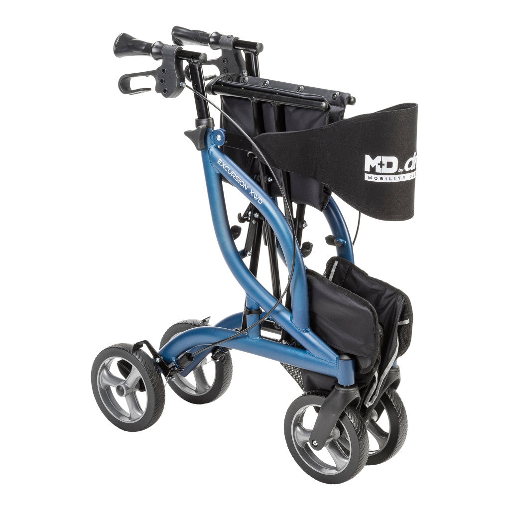 Drive Medical Excursion XWD Rollator Sapphire