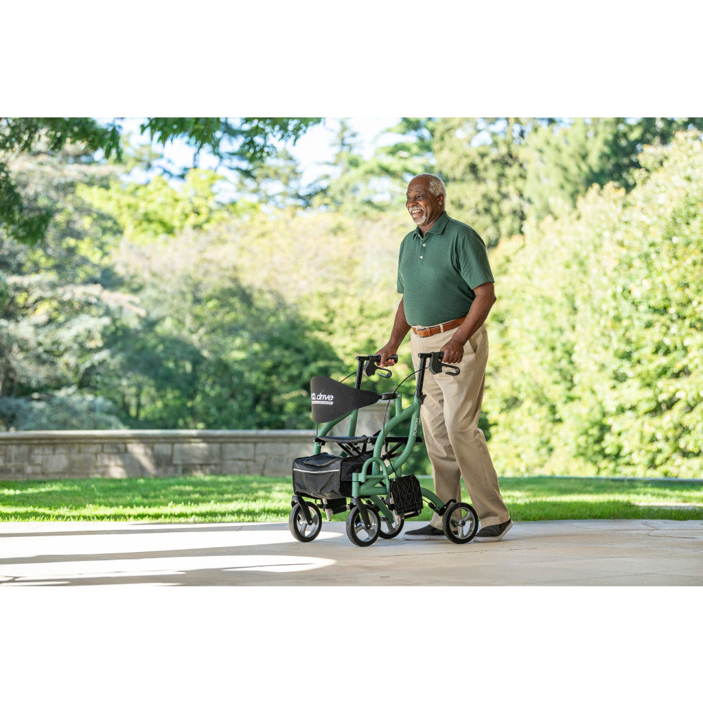 Drive Medical MD Fusion Rollator Transport Chair