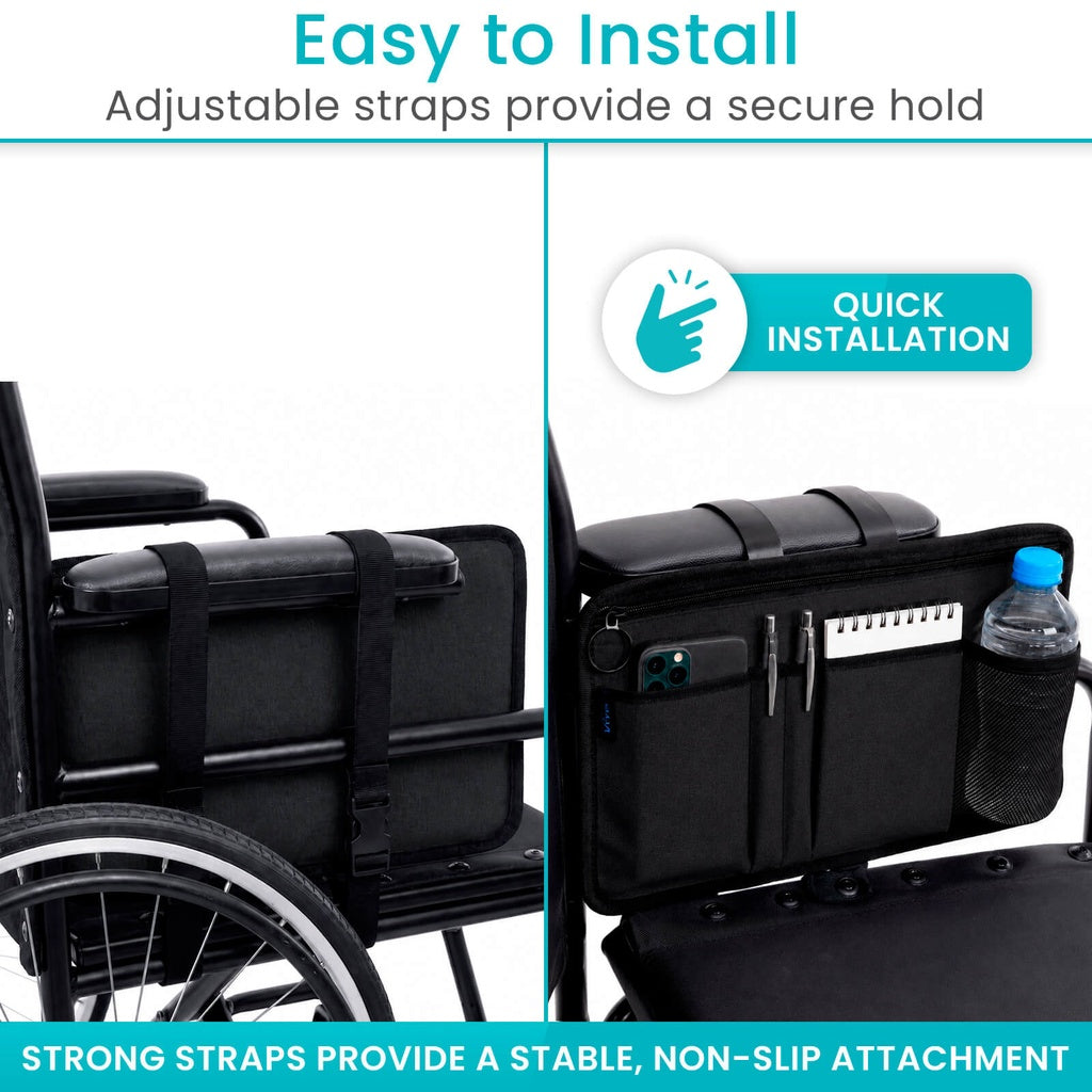 Vive Health Mobility Side Bag Open