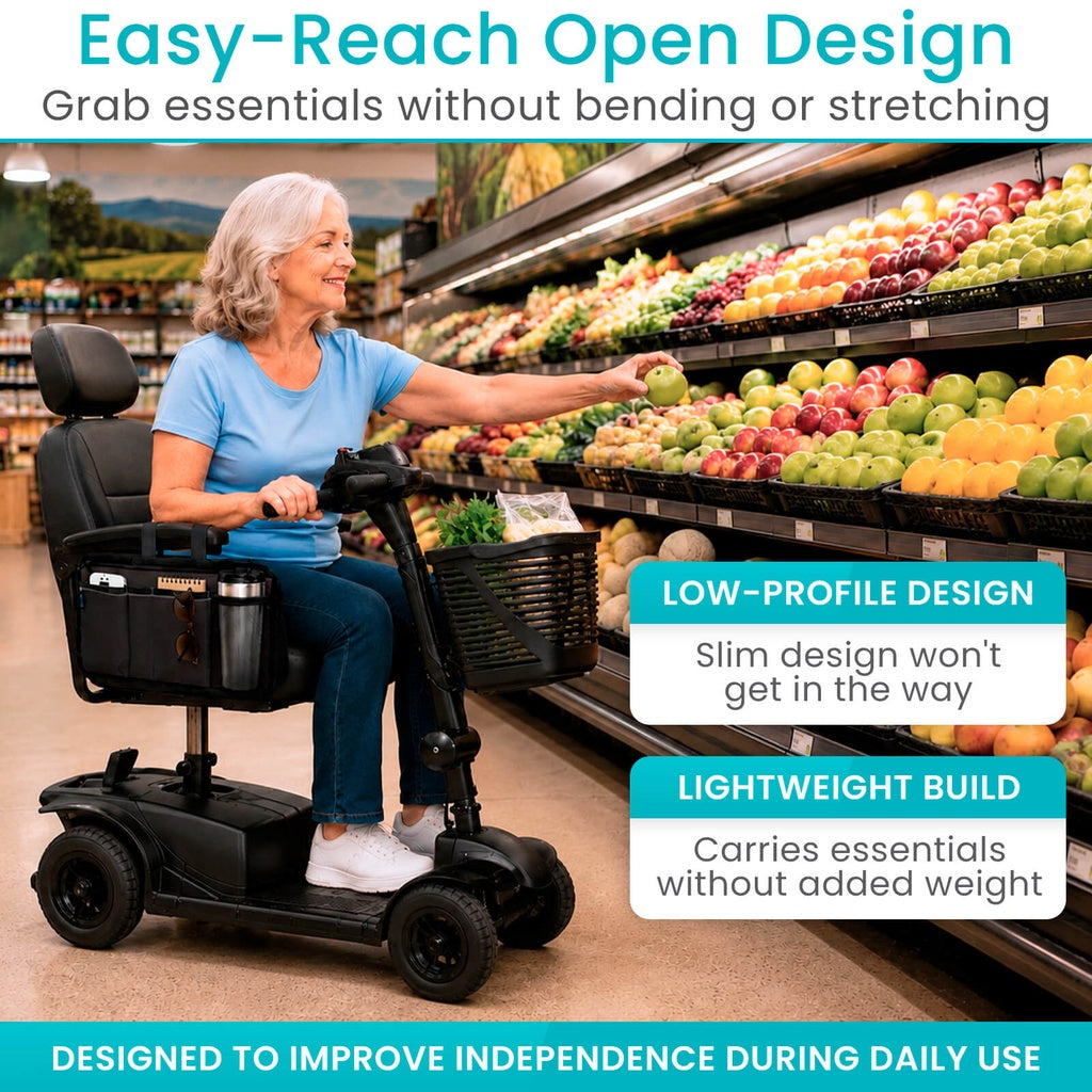 Vive Health Mobility Side Bag Open