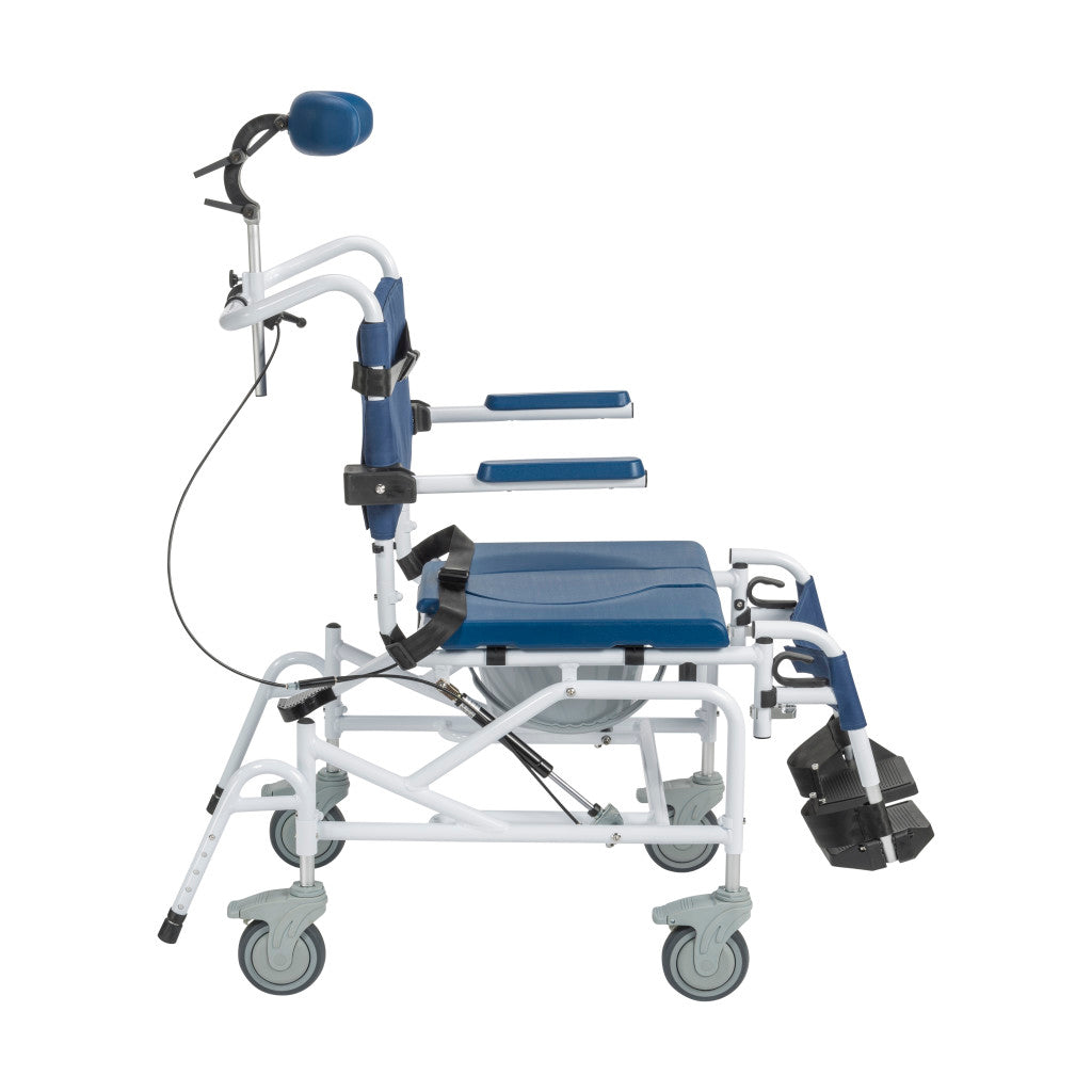Drive Medical Tilting Aluminum Shower Chair Commode