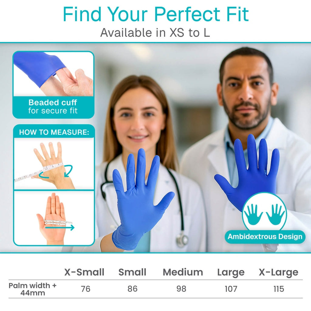 Nitrile Exam Gloves 250 Count