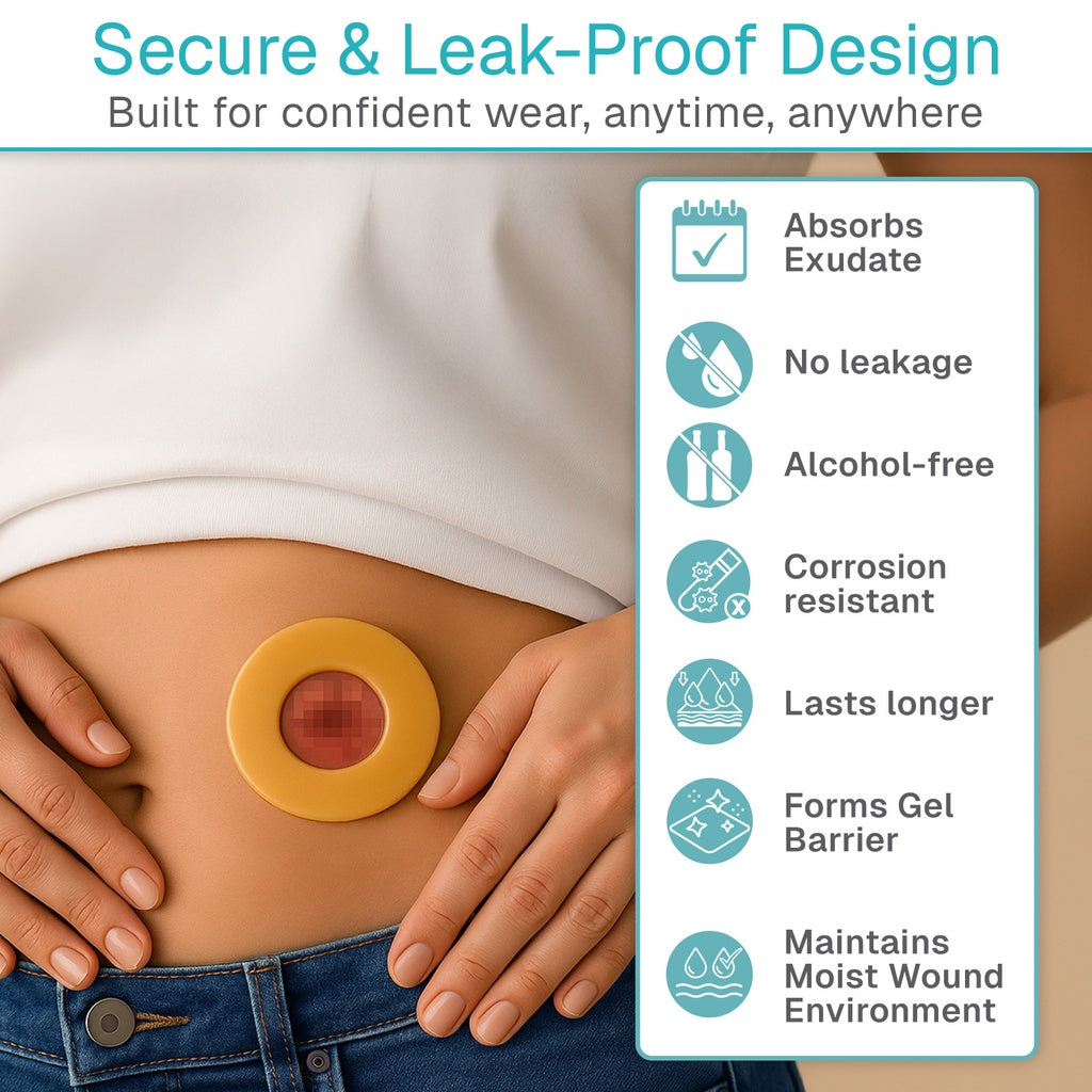 Vive Health Ostomy Adhesive Barrier Ring