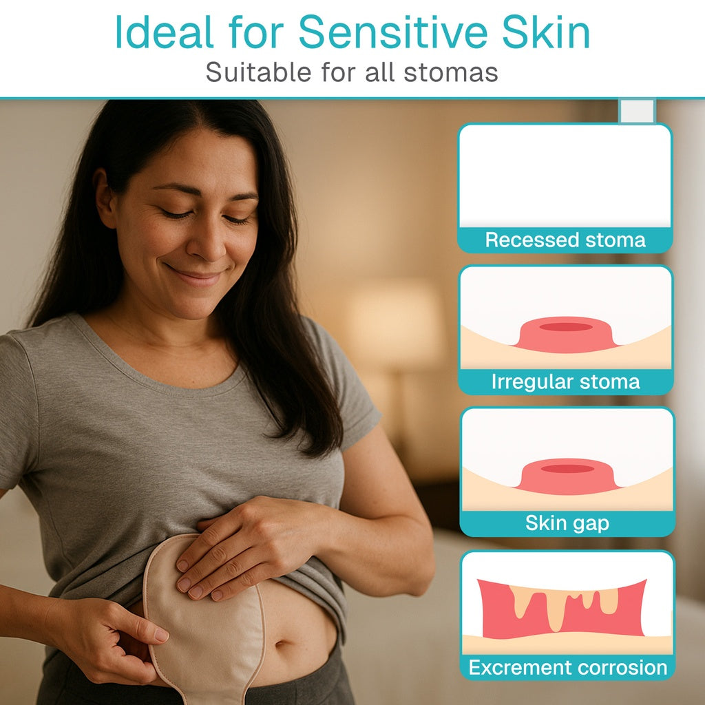 Vive Health Ostomy Adhesive Barrier Ring