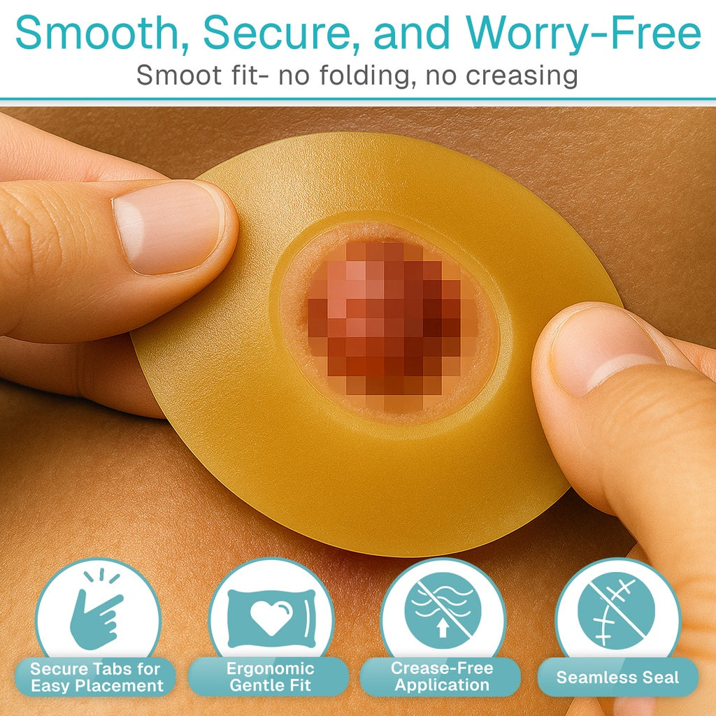 Vive Health Ostomy Adhesive Barrier Ring