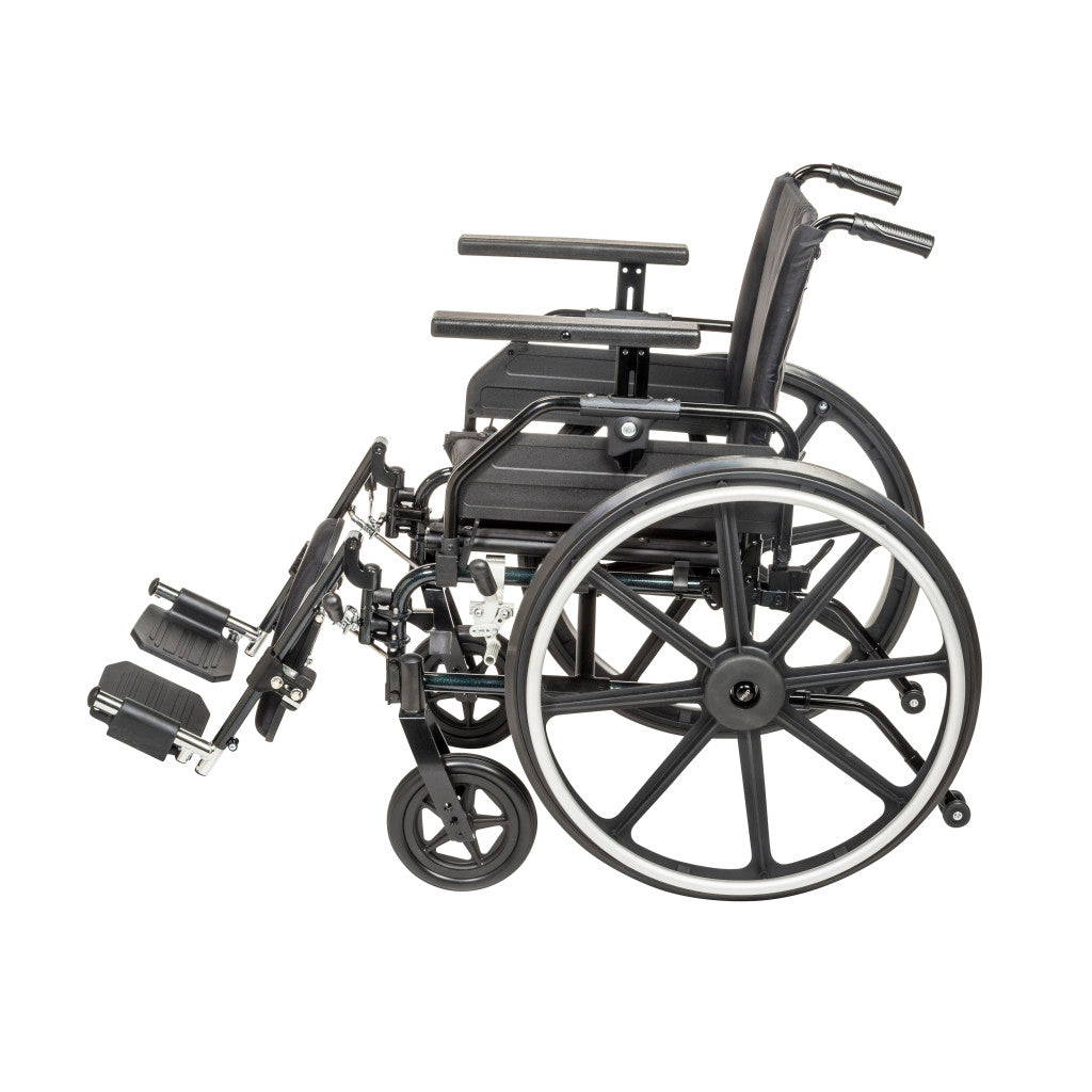 Drive Medical Viper Plus GT Wheelchair Universal Armrests 300 lbs