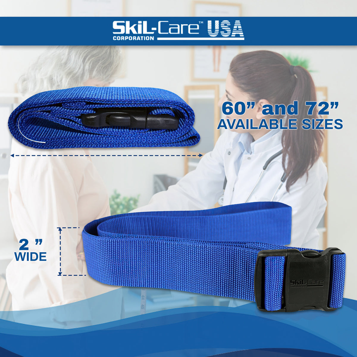 Skil-Care EZ Clean Gait Belts