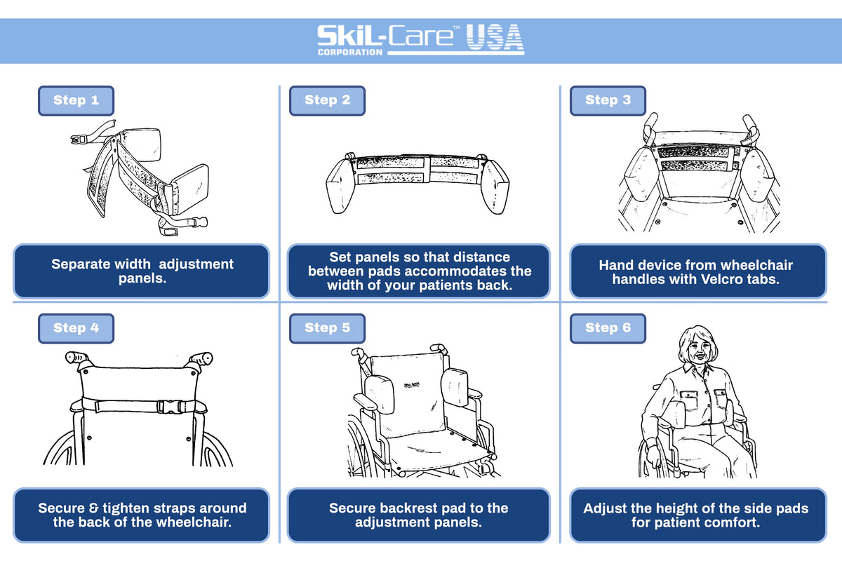 Skil-Care Adjustable Lateral Support