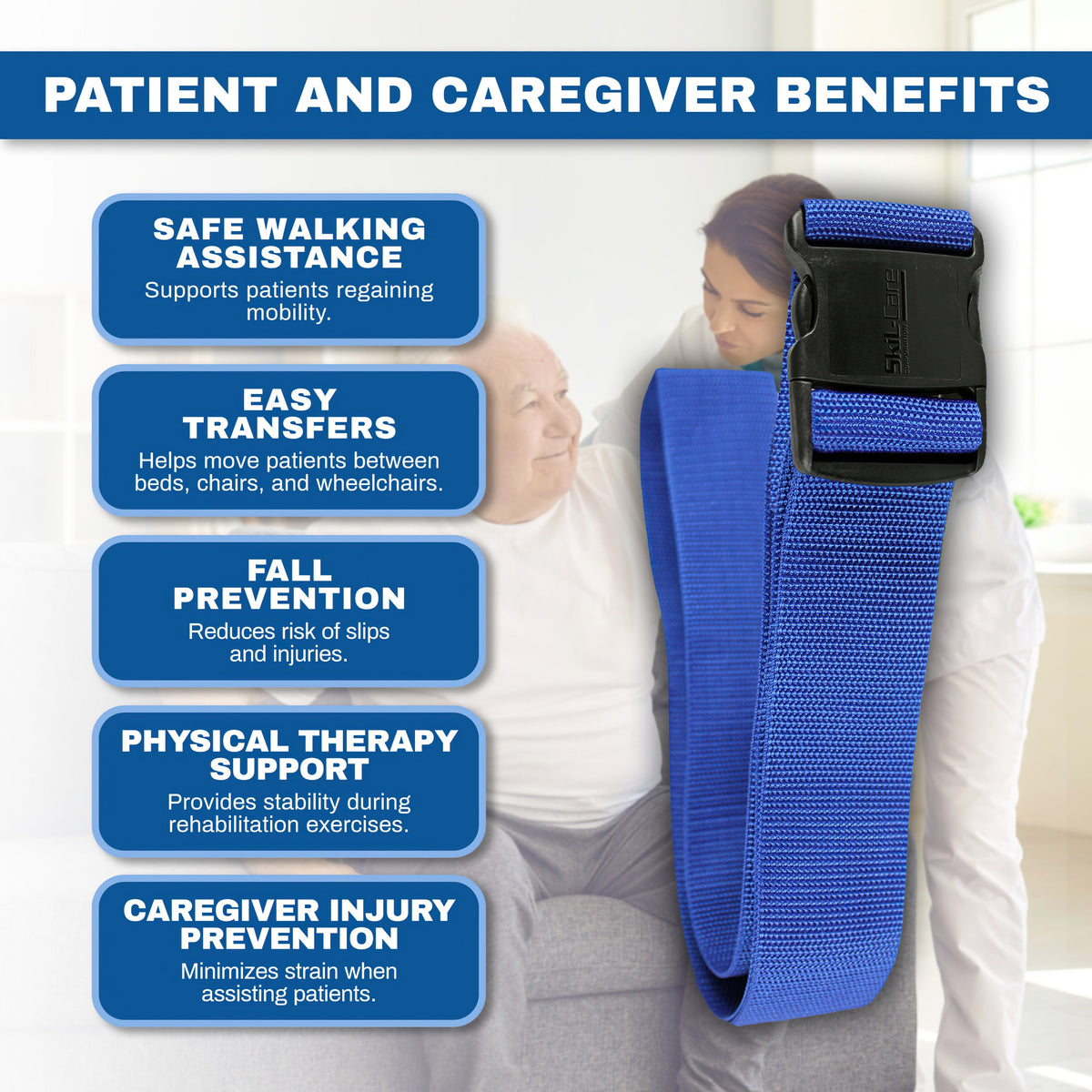 Skil-Care EZ Clean Gait Belts