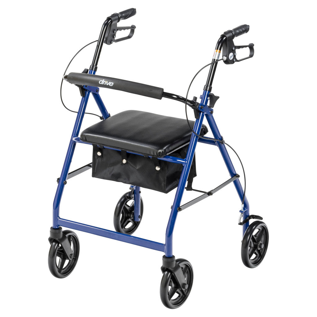 Drive Medical Aluminum Rollator 300 lbs