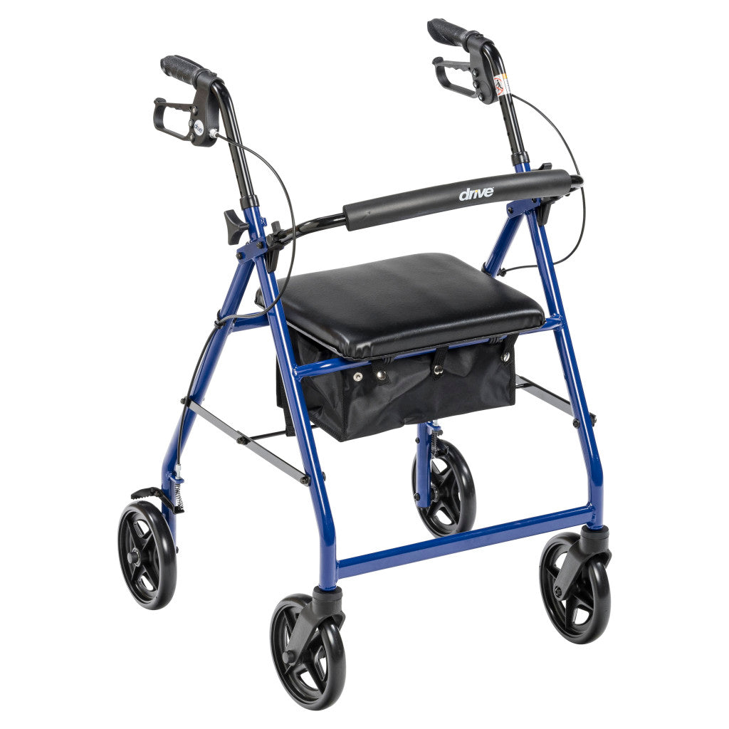 Drive Medical Aluminum Rollator 300 lbs