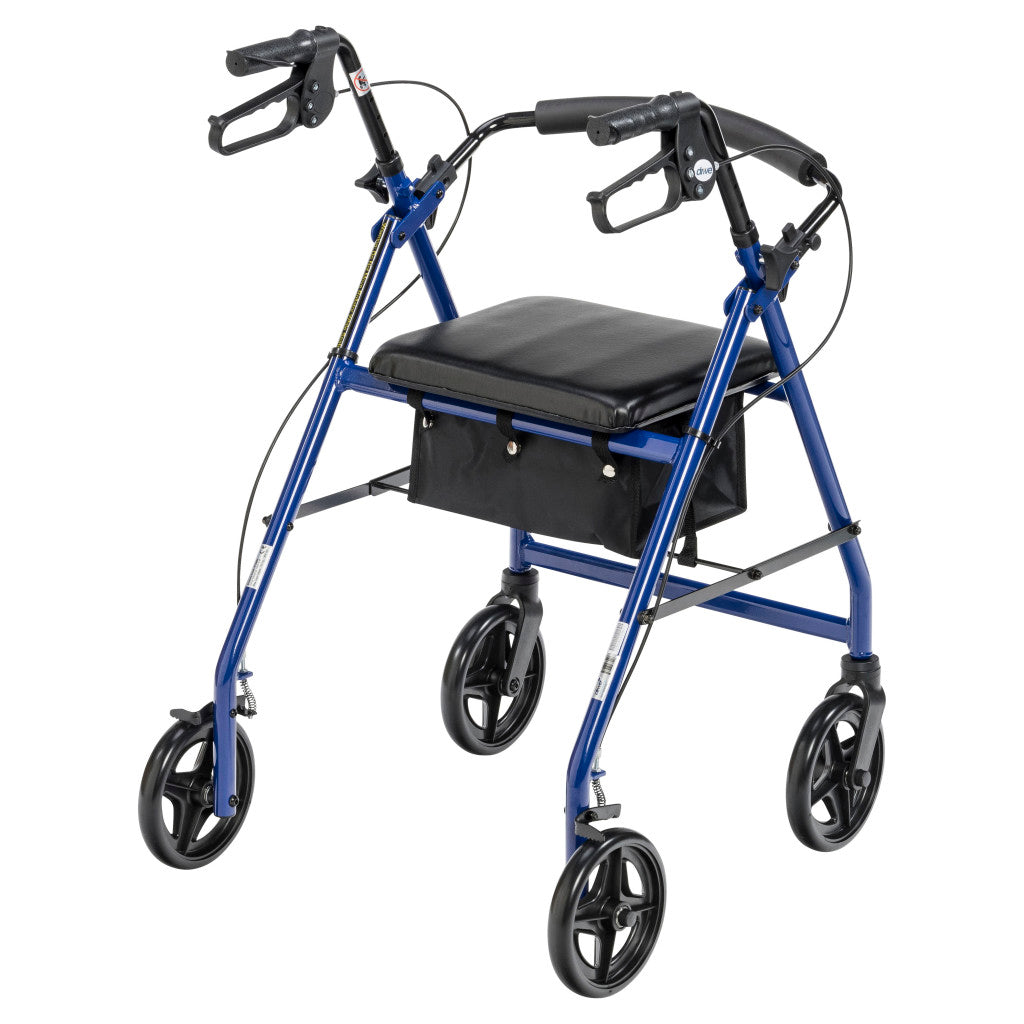 Drive Medical Aluminum Rollator 300 lbs