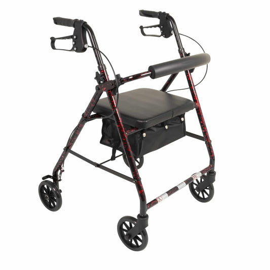 Drive Medical ProBasics Aluminum Rollator with 6" Wheels