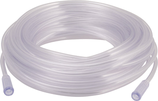 Oxygen Tubing with 2 Standard Connectors (6MM) 50' (15.2 M)