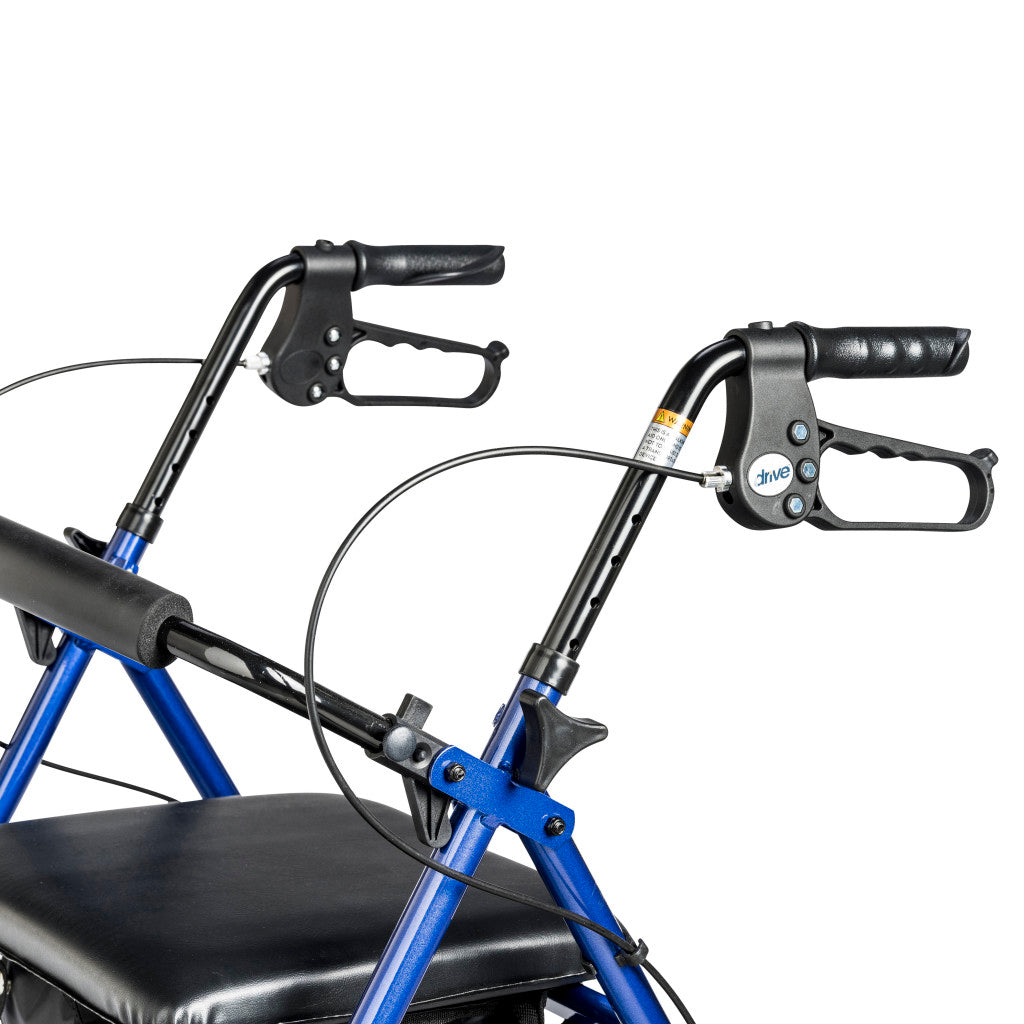 Drive Medical Adjustable Height Rollator 300 lbs