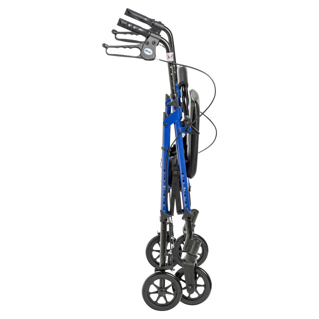 Drive Medical Adjustable Height Rollator 300 lbs