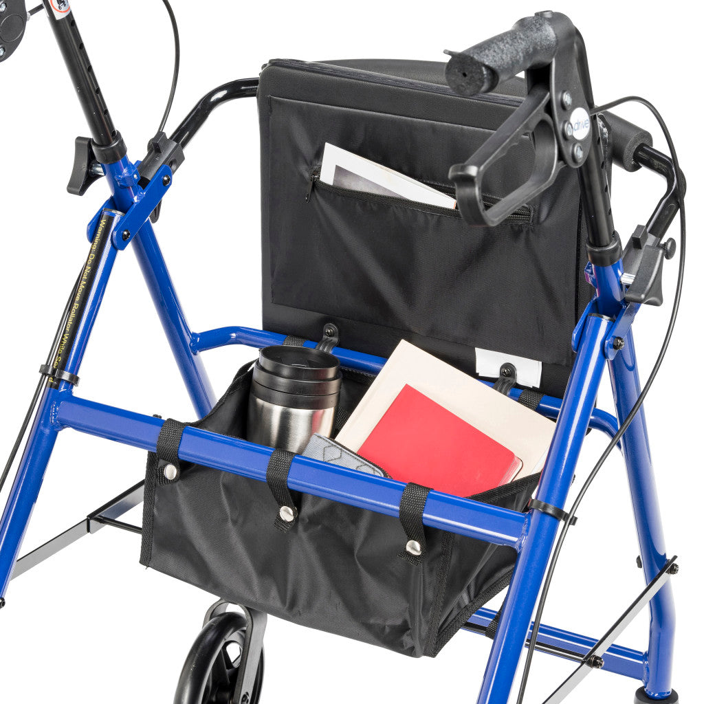 Drive Medical Adjustable Height Rollator 300 lbs