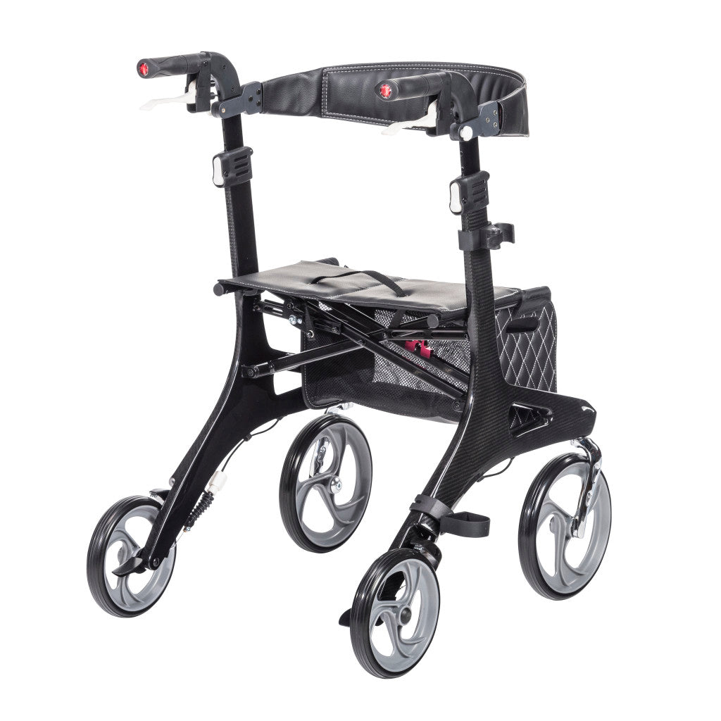 Drive Medical Nitro Elite CF Carbon Fiber Rollator 300 lbs