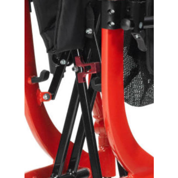 Drive Medical Nitro Duet Rollator Transport Chair 300 lbs