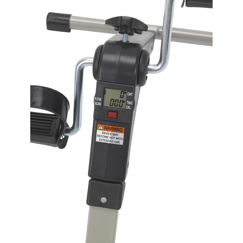 Drive Medical Folding Exercise Peddler Electronic Display