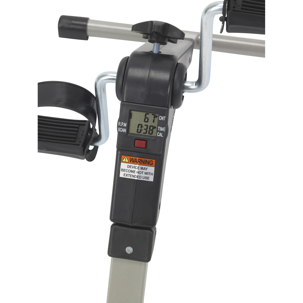 Drive Medical Folding Exercise Peddler Electronic Display