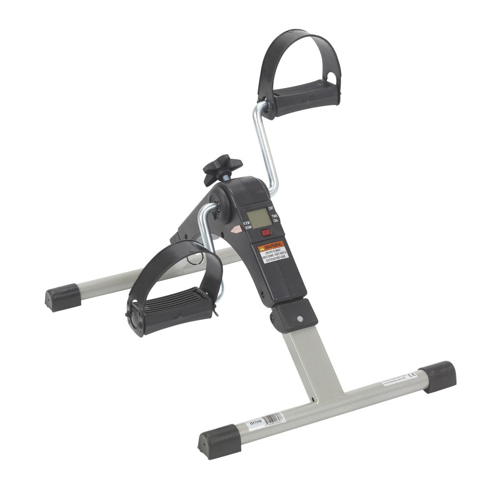 Drive Medical Folding Exercise Peddler Electronic Display