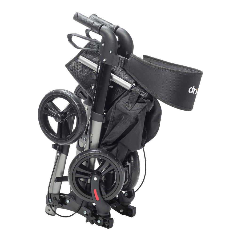 Drive Medical Compact Folding Rollator 300 lbs