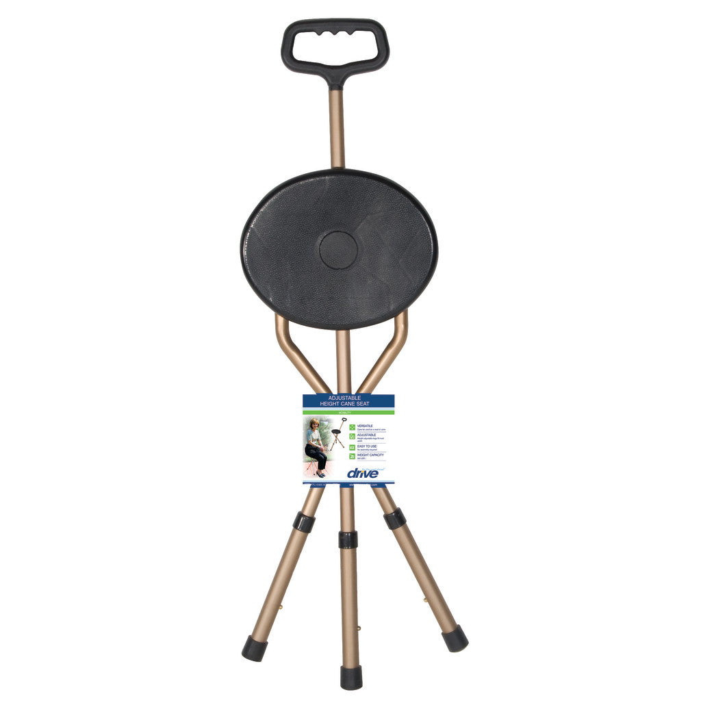 Drive Medical Adjustable Height Cane Seat