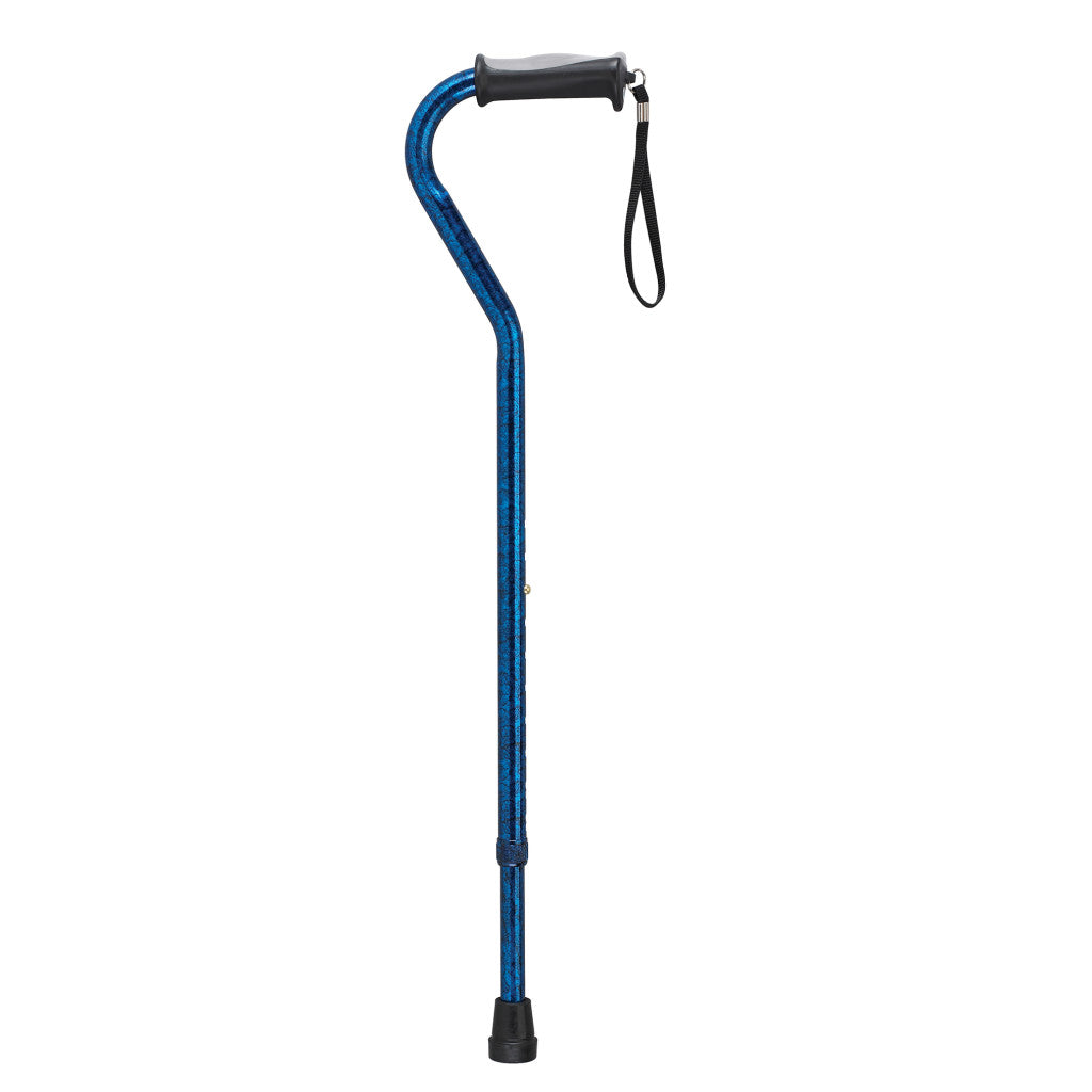 Drive Medical Offset Cane with Gel Grip