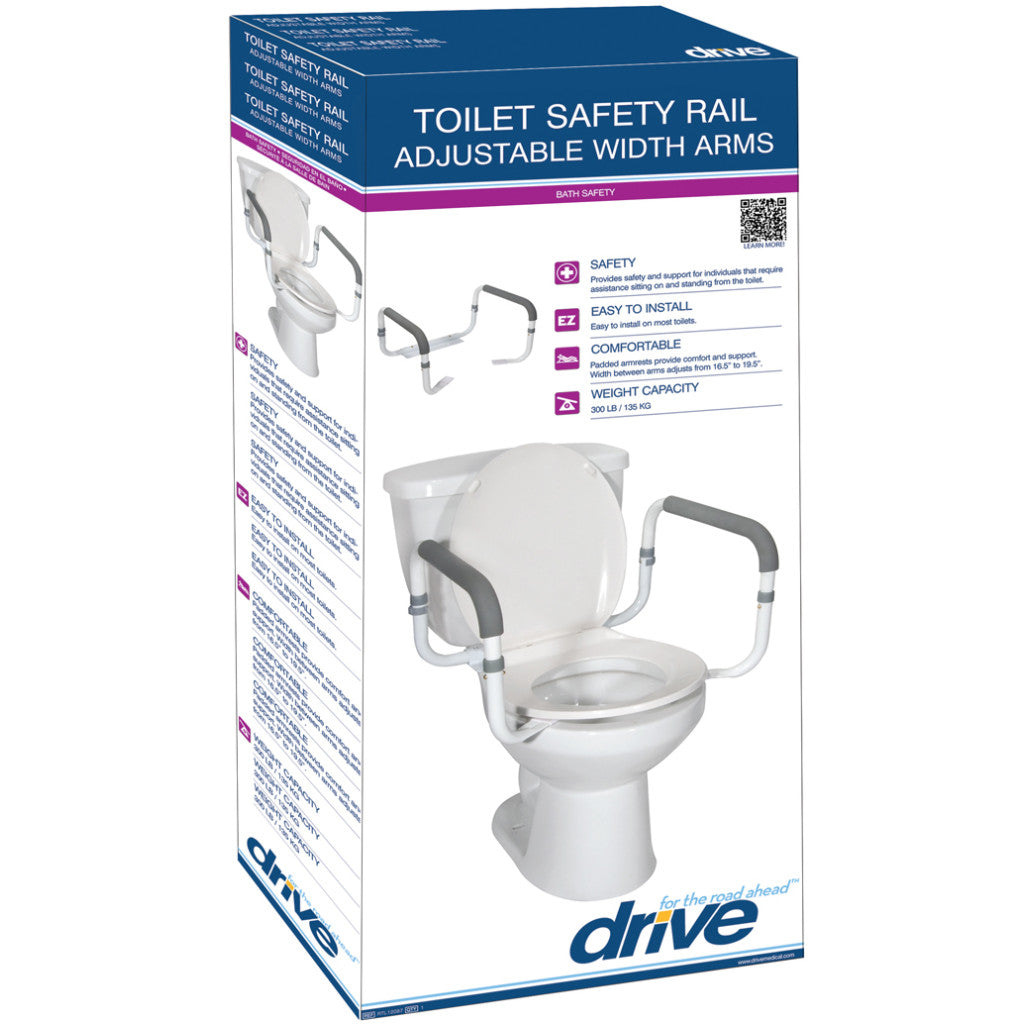 Drive Medical Toilet Support Rail