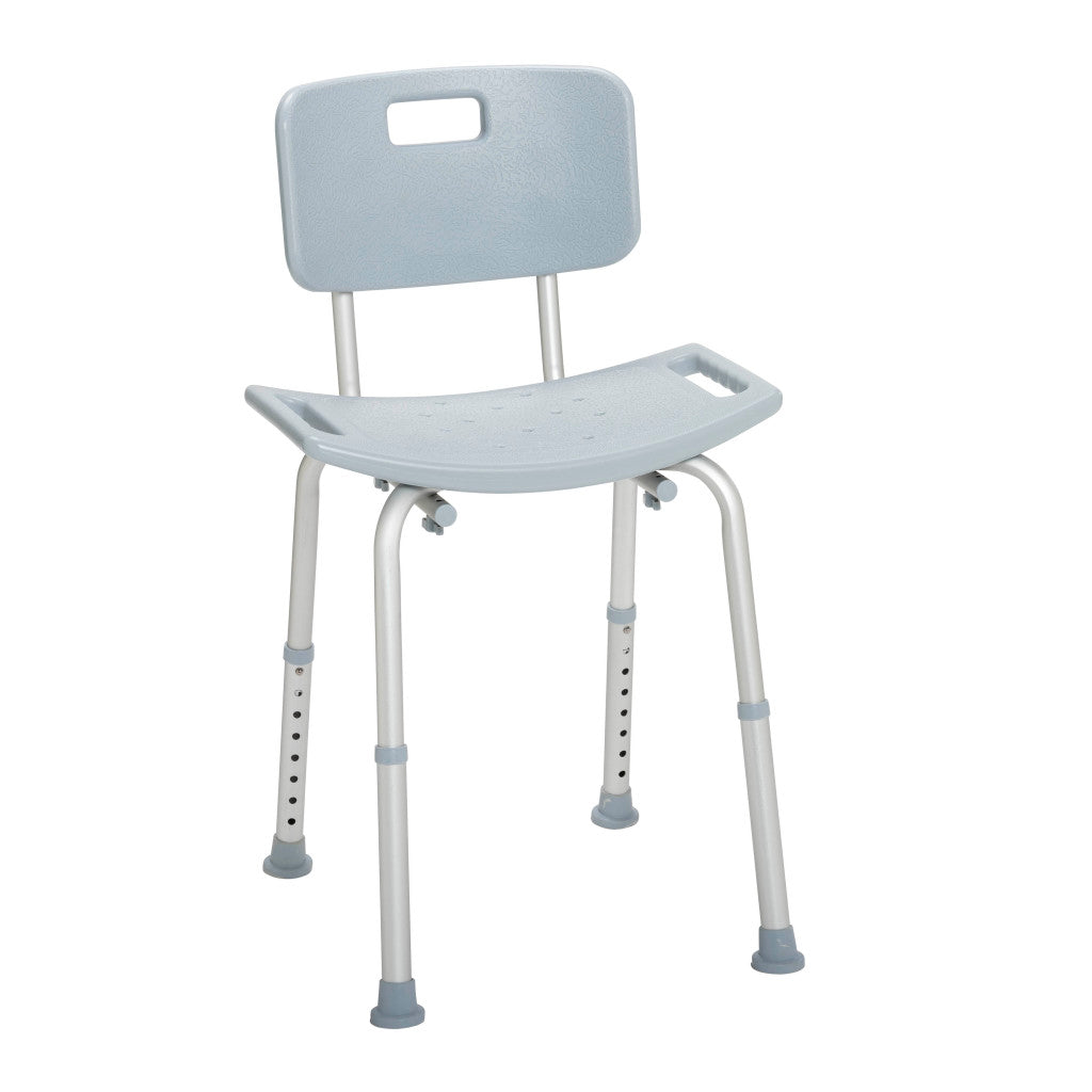 Drive Medical Deluxe Aluminum Bath Chair with Back