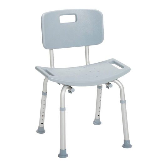 Drive Medical Deluxe Aluminum Bath Chair with Back