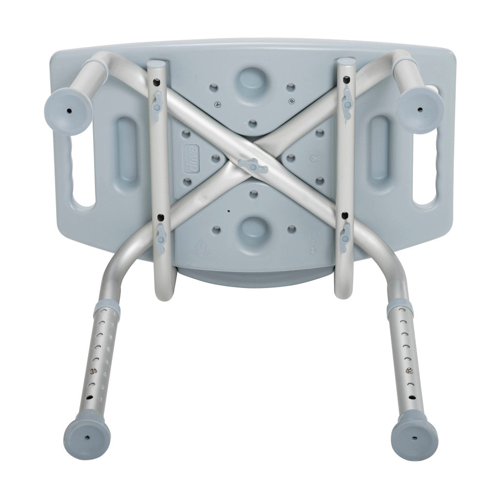 Drive Medical Deluxe Aluminum Bath Chair with Back