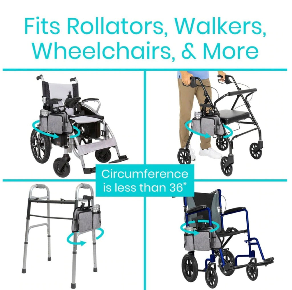 Vive Health Rollator Side Bag