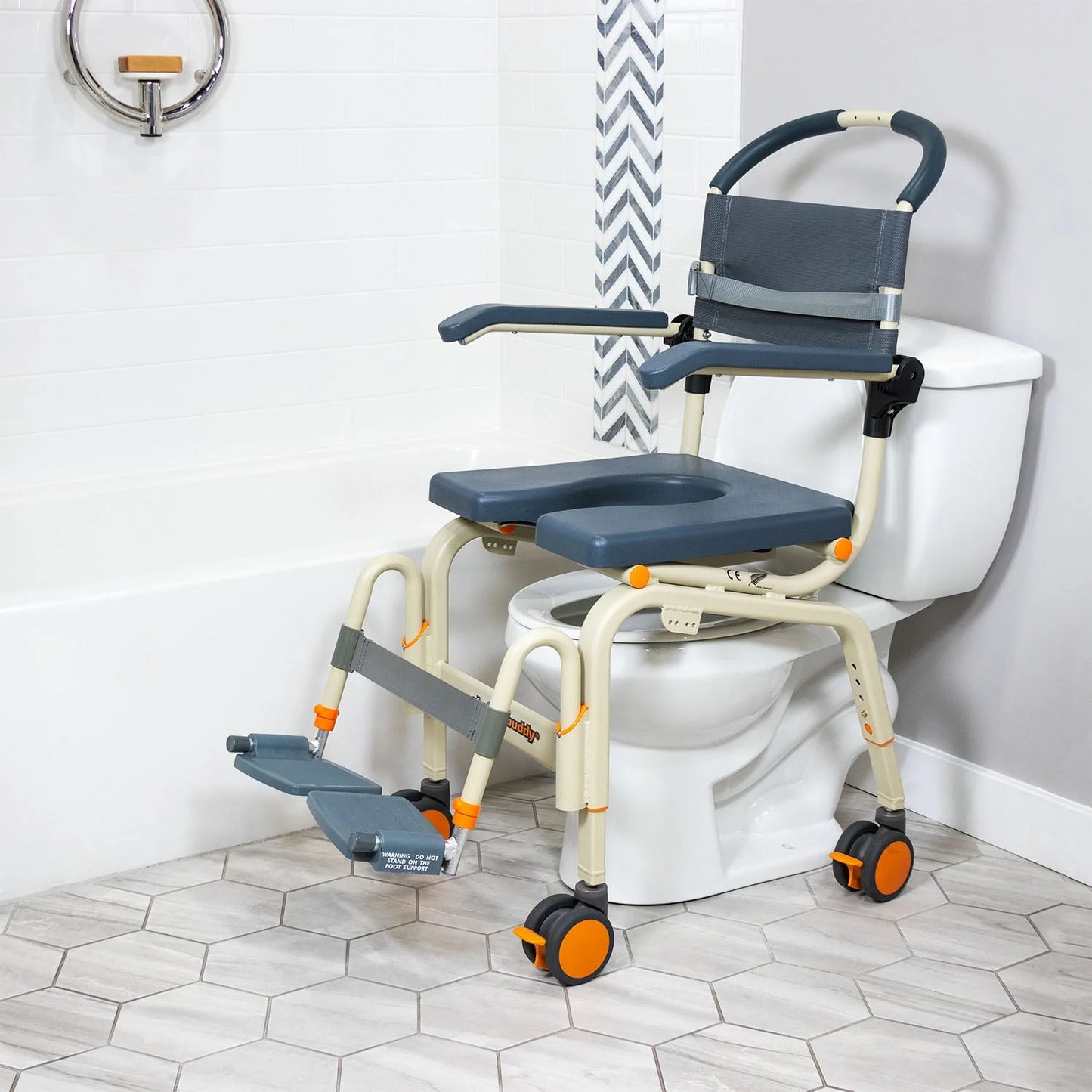 ShowerBuddy SB6C Roll-in shower chair