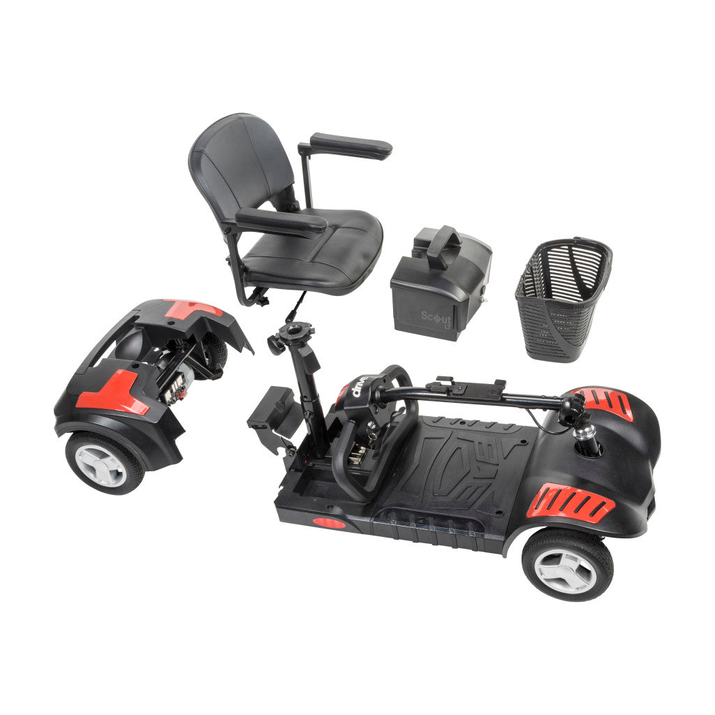 Drive Medical Scout LT 4-Wheel Mobility Scooter