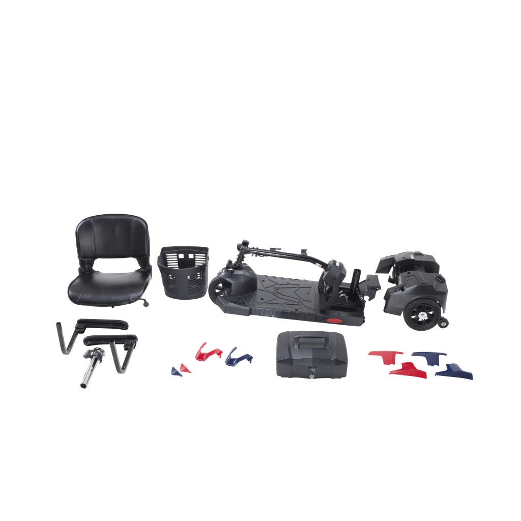 Drive Medical Scout 3-Wheel Mobility Scooter 300 lbs