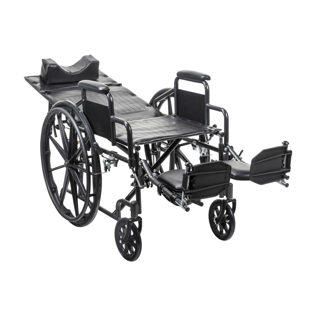 Drive Medical Silver Sport Reclining Wheelchair