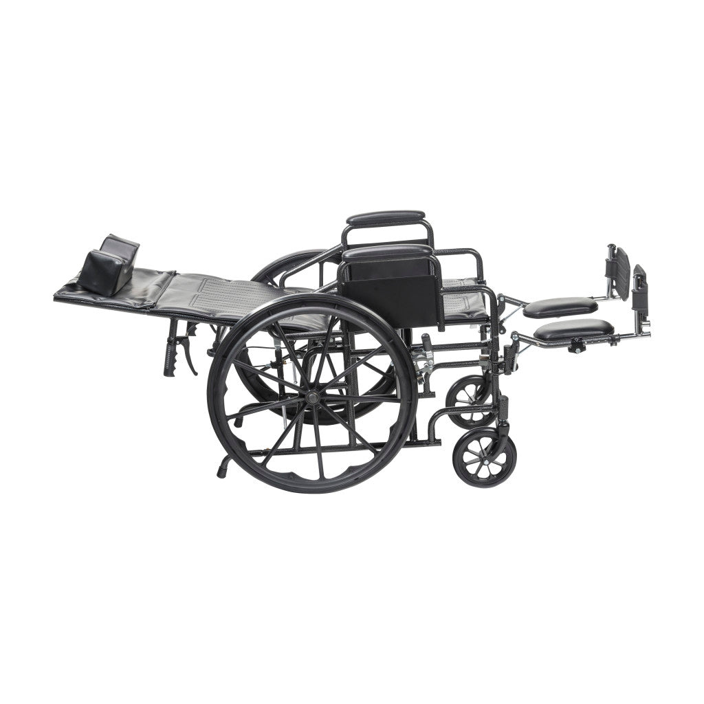 Drive Medical Silver Sport Reclining Wheelchair