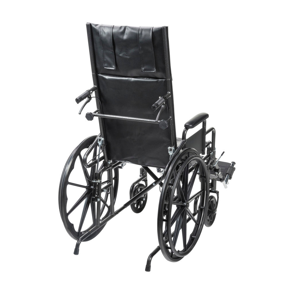 Drive Medical Silver Sport Reclining Wheelchair