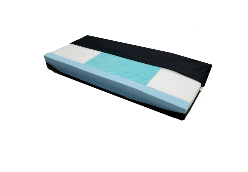 ATLAS HYBRID SELF-ADJUSTING CONVERTIBLE MATTRESS W/4-WAY STRETCH COVER